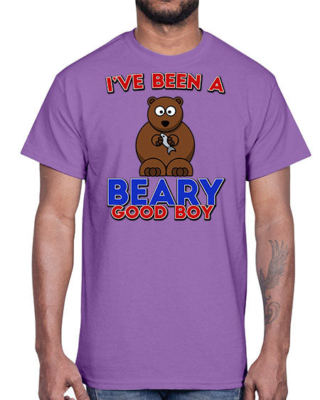ive been a beary good boy 153#- bears - animals- Cotton Tee