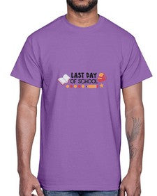 last day of school 452#- general school- Cotton Tee