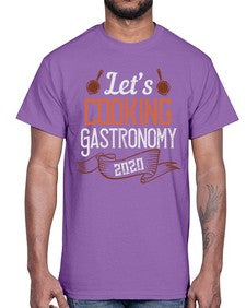 lets cooking gastronomy 306#- cooking- Cotton Tee