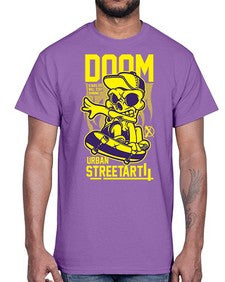 lets skate 727#- art pop art- Cotton Tee