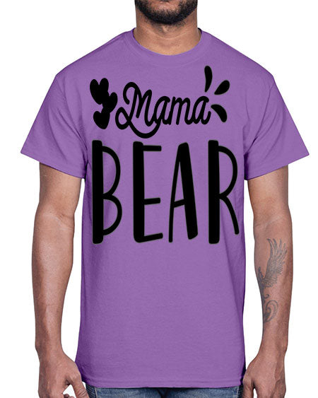 mama bear 171#- bears - animals- Cotton Tee