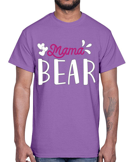 mama bear 173#- bears - animals- Cotton Tee