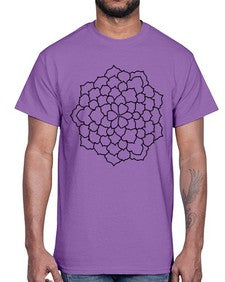 mandala 796#- mandala- Cotton Tee