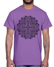 mandala 800#- mandala- Cotton Tee