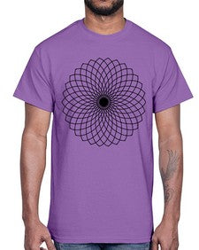 mandala 861#- mandala- Cotton Tee