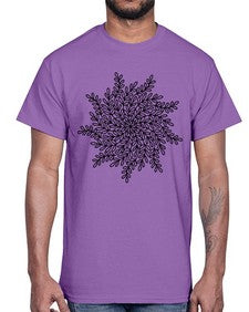 mandala 869#- mandala- Cotton Tee
