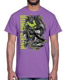 masked hunter 924#- art pop art- Cotton Tee
