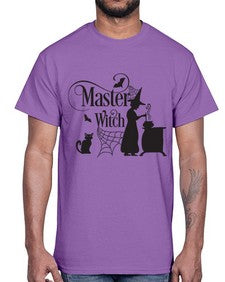 master witch 33#- witch- Cotton Tee
