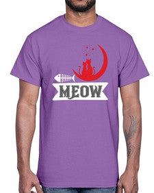 meow Style 70#- cats- Cotton Tee