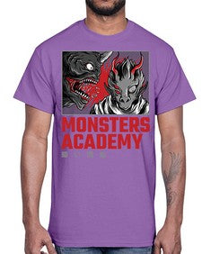 monster academy 938#- art pop art- Cotton Tee