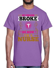 my broombroke so now Style 290#- nurse- Cotton Tee