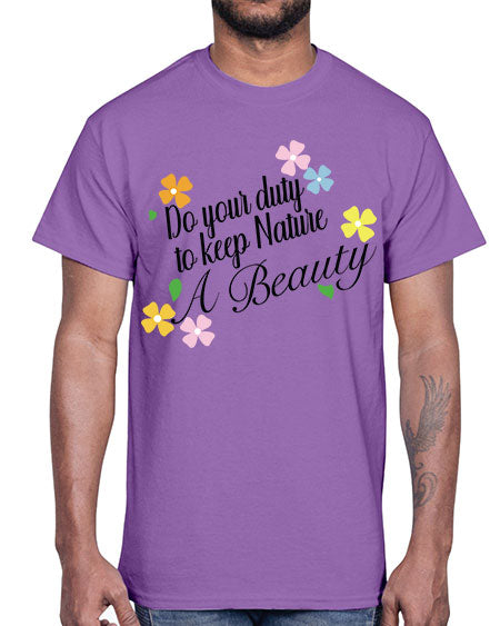 nature beauty 6#- beauty - Cotton Tee