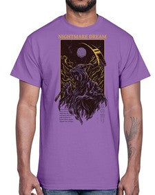 nightmare dream 954#- art pop art- Cotton Tee