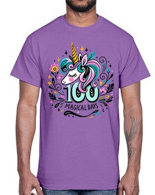one hundred Day Magical 562#- one hundred days- Cotton Tee