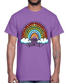 one hundred Days Brighter 565#- one hundred days- Cotton Tee