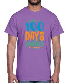 one hundred days smarter 578#- one hundred days- Cotton Tee