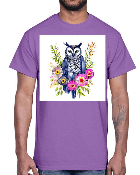 owl 20#- owl- Cotton Tee