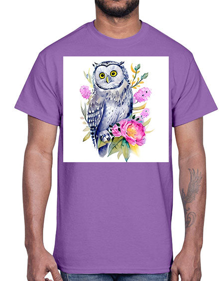 owl 21#- owl- Cotton Tee