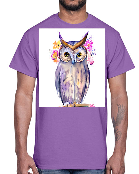 owl 22#- owl- Cotton Tee