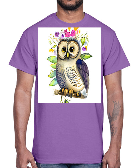 owl 30#- owl- Cotton Tee
