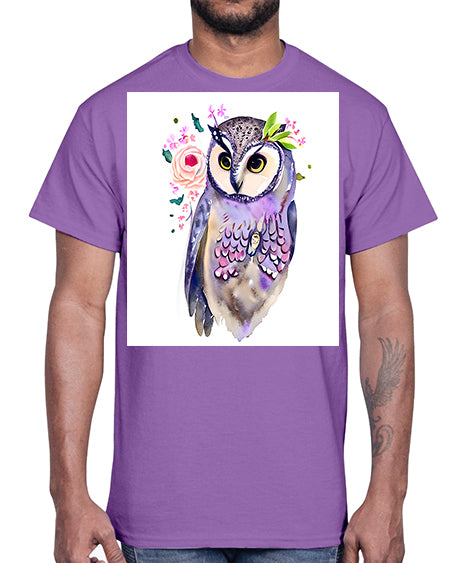 owl 9#- owl- Cotton Tee