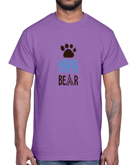 papa bear png 223#- bears - animals- Cotton Tee