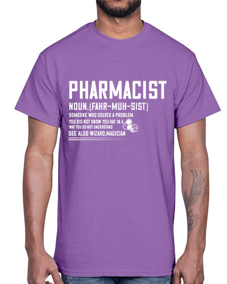 pharmacist definition 1308#- pharmacist- Cotton Tee