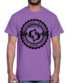 pisces 49#- pisces- Cotton Tee