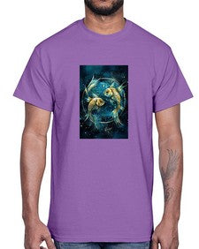 pisces 53#- pisces- Cotton Tee