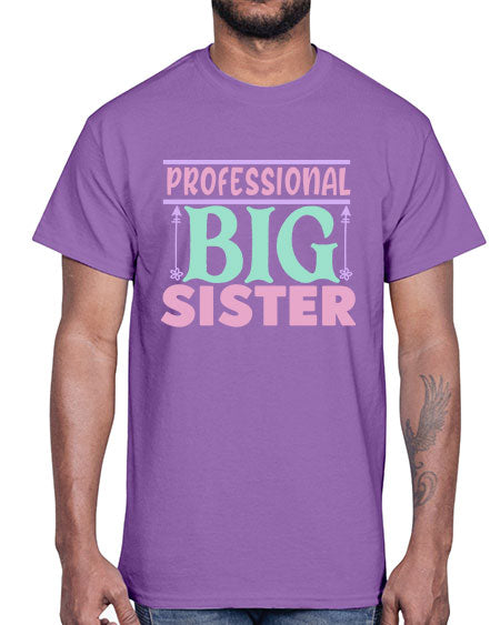 professional big sister Style 196#- kids- Cotton Tee