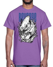 revenge alien 1018#- art pop art- Cotton Tee