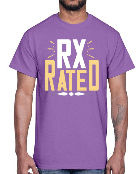 rx rated 1361#- pharmacist- Cotton Tee