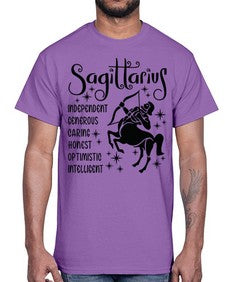 sagittarius 397#- sagittarius- Cotton Tee
