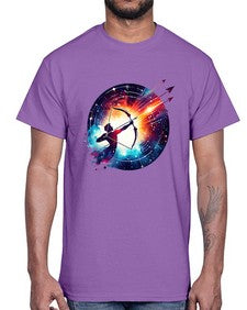 sagittarius 419#- sagittarius- Cotton Tee