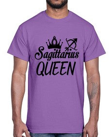 sagittarius queen 412#- sagittarius- Cotton Tee