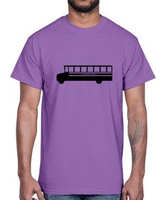 school bus 791#- general school- Cotton Tee