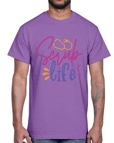 scrub life Style 1380#- nurse- Cotton Tee