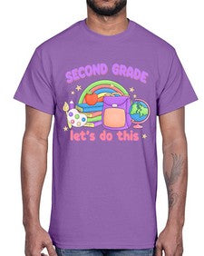 second Grade Lets Do This 823#- second grade- Cotton Tee