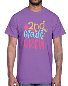 second grade crew 809#- second grade- Cotton Tee