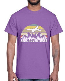 seek adventures  35#- airplane- Cotton Tee