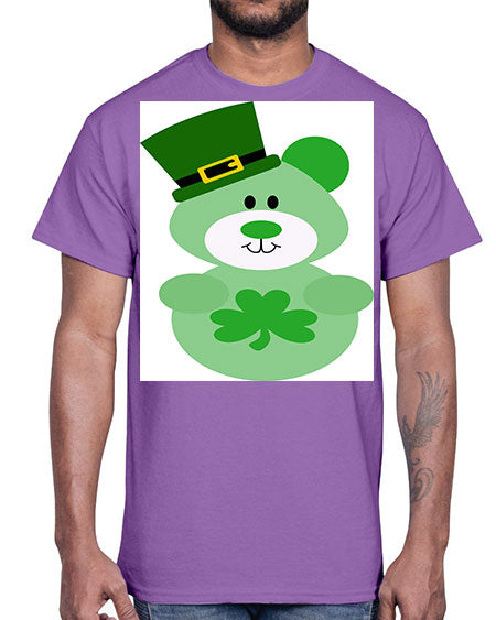 shamrockbear 249#- bears - animals- Cotton Tee
