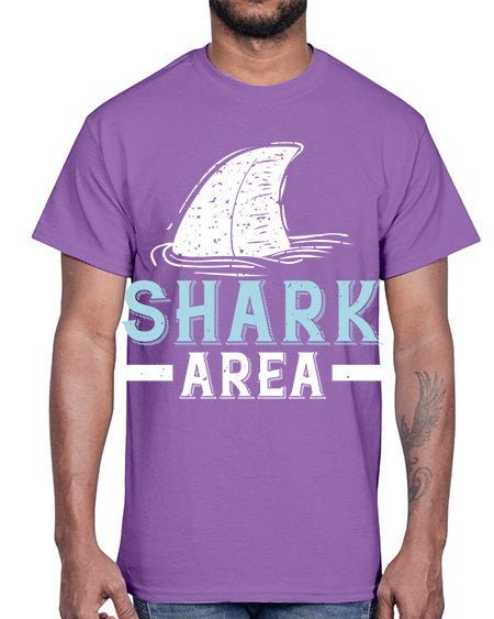 shark area Style 44#- shark-fish- Cotton Tee
