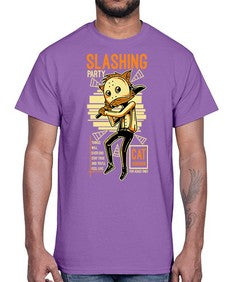 slashing party eeh 1072#- art pop art- Cotton Tee