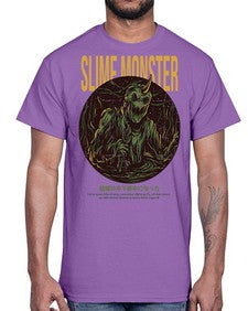 slime monster 1075#- art pop art- Cotton Tee