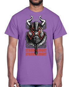 strongknighttshirtdesign 1137#- art pop art- Cotton Tee