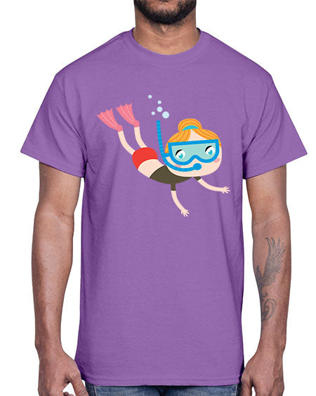 summer characters 61#- summer- Cotton Tee