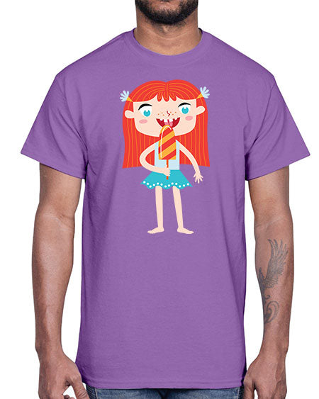summer characters 64#- summer- Cotton Tee