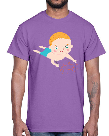 summer characters 65#- summer- Cotton Tee