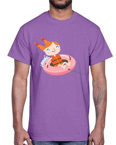 summer characters 71#- summer- Cotton Tee