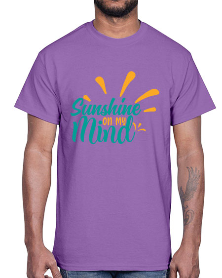 sunshine on my mind Style 74#- summer- Cotton Tee
